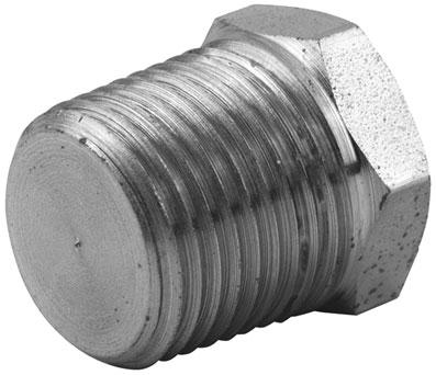 1/8" NPTF MALE SOLID PLUG STEEL - 6N02